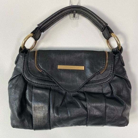 Matt & Nat Vegan Leather Black and Gold Purse - Picture 7 of 9